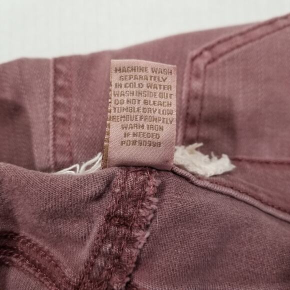 Altar'd state distressed cropped jeans sz‎ 26 - Picture 7 of 7